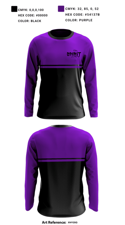 Spirit 10615712 Long Sleeve Performance Shirt - 1