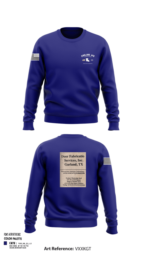 Crew Neck Sweatshirt, 526th TFS, , Teamtime, Team time, sublimation, custom sports apparel, team uniforms, spirit wear, spiritwear, sports uniforms, custom shirts, team store, custom team store, fundraiser sports, apparel fundraiser