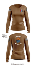 3rd plt kingsmen 25253599 Women's Long Sleeve V-neck Shirt - 4