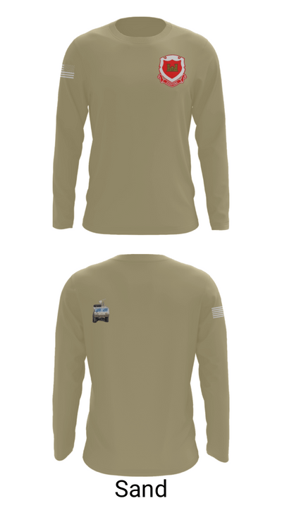 185th Engineer Support Company 57243184 Long Sleeve Performance Shirt - 86