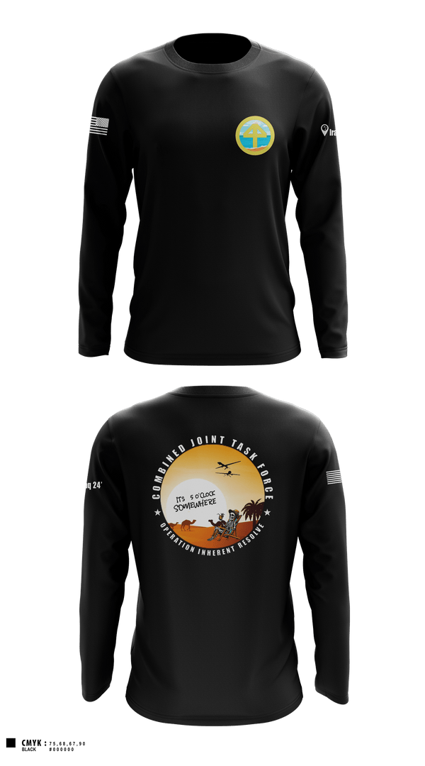 Long Sleeve Performance Shirt, 44IBCT HHC44IBCT, Army, Teamtime, Team time, sublimation, custom sports apparel, team uniforms, spirit wear, spiritwear, sports uniforms, custom shirts, team store, custom team store, fundraiser sports, apparel fundraiser