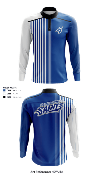 Quarter Zip Jacket, Thomas More University Volleyball, Men's Volleyball, Teamtime, Team time, sublimation, custom sports apparel, team uniforms, spirit wear, spiritwear, sports uniforms, custom shirts, team store, custom team store, fundraiser sports, apparel fundraiser