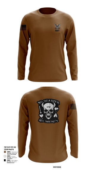 Long Sleeve Performance Shirt, USS Midway, Navy, Teamtime, Team time, sublimation, custom sports apparel, team uniforms, spirit wear, spiritwear, sports uniforms, custom shirts, team store, custom team store, fundraiser sports, apparel fundraiser