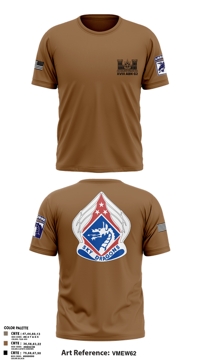 XVIII ABN G2 65000076 Short Sleeve Performance Shirt - 5