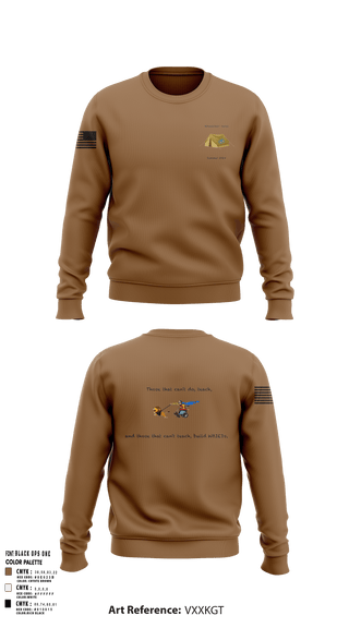 Crew Neck Sweatshirt, AOB-S, Army, Teamtime, Team time, sublimation, custom sports apparel, team uniforms, spirit wear, spiritwear, sports uniforms, custom shirts, team store, custom team store, fundraiser sports, apparel fundraiser