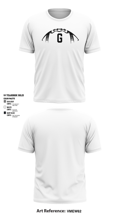 Goshen Bears 15835419 Short Sleeve Performance Shirt - 9