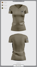 TFW S6 7101474 Women's Short Sleeve V-neck Shirt - 2