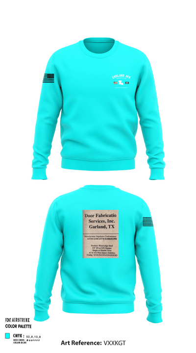 526th TFS 89868786 Crew Neck Sweatshirt - 2