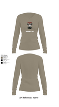 Organics plt 62545890 Women's Long Sleeve V-neck Shirt - 62
