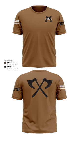 Short Sleeve Performance Shirt, Mortars, Army, Teamtime, Team time, sublimation, custom sports apparel, team uniforms, spirit wear, spiritwear, sports uniforms, custom shirts, team store, custom team store, fundraiser sports, apparel fundraiser