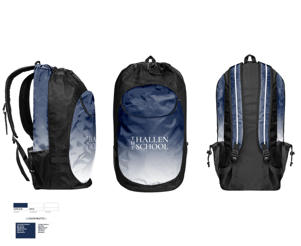 Gear Bag, The Hallen School Volleyball, Men's Volleyball, Teamtime, Team time, sublimation, custom sports apparel, team uniforms, spirit wear, spiritwear, sports uniforms, custom shirts, team store, custom team store, fundraiser sports, apparel fundraiser