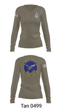 233 SFS 13548797 Women's Long Sleeve V-neck Shirt - 77