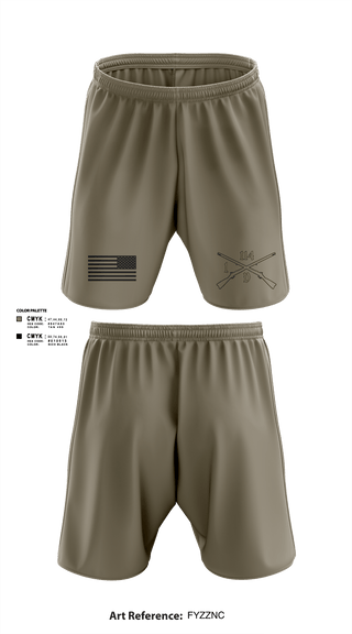 Athletic Shorts With Pockets, Delta company 114, Army, Teamtime, Team time, sublimation, custom sports apparel, team uniforms, spirit wear, spiritwear, sports uniforms, custom shirts, team store, custom team store, fundraiser sports, apparel fundraiser
