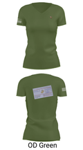 1/4 5379335 Women's Short Sleeve V-neck Shirt - 48