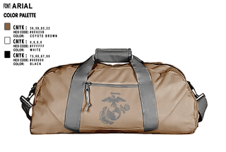 Duffle Bag, 0311 Grunt, Marines, Teamtime, Team time, sublimation, custom sports apparel, team uniforms, spirit wear, spiritwear, sports uniforms, custom shirts, team store, custom team store, fundraiser sports, apparel fundraiser