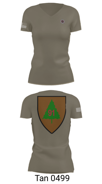4-361st OC/T 3929267 Women's Short Sleeve V-neck Shirt - 68