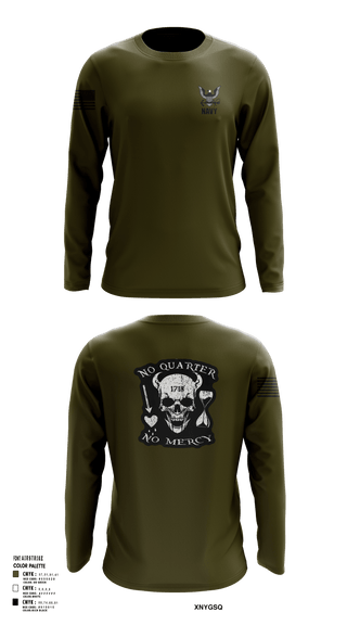 Long Sleeve Performance Shirt, USS Midway, Navy, Teamtime, Team time, sublimation, custom sports apparel, team uniforms, spirit wear, spiritwear, sports uniforms, custom shirts, team store, custom team store, fundraiser sports, apparel fundraiser