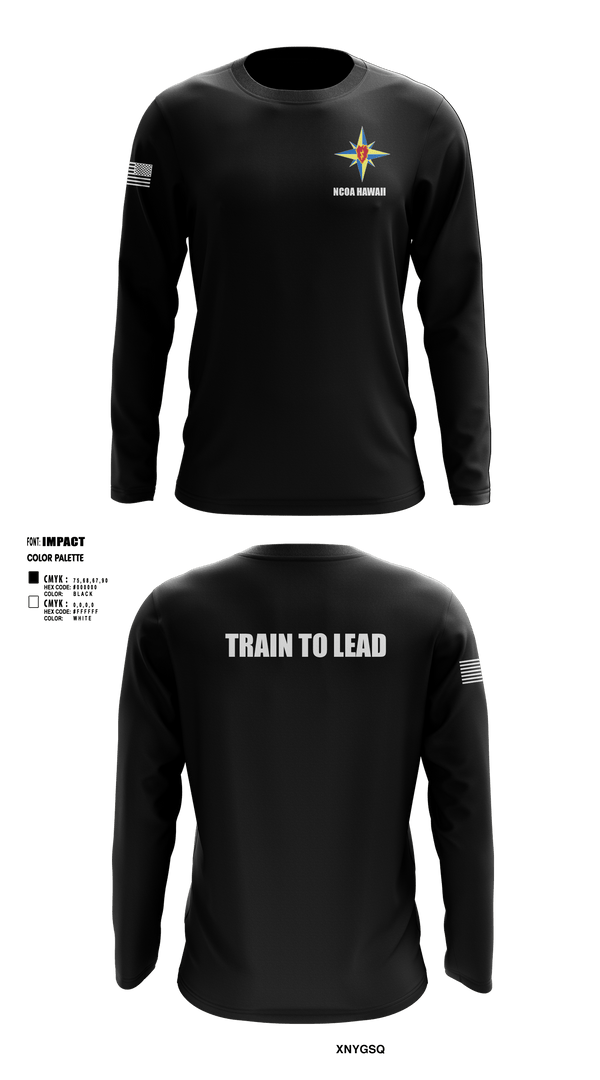 Long Sleeve Performance Shirt, NCOA Hawaii, Army, Teamtime, Team time, sublimation, custom sports apparel, team uniforms, spirit wear, spiritwear, sports uniforms, custom shirts, team store, custom team store, fundraiser sports, apparel fundraiser