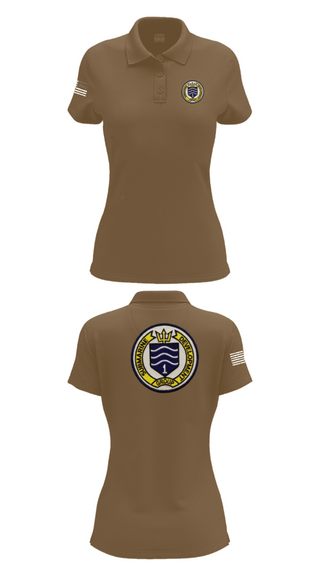 Women's Short Sleeve Performance Polo, SAT DIVERS, Navy, Teamtime, Team time, sublimation, custom sports apparel, team uniforms, spirit wear, spiritwear, sports uniforms, custom shirts, team store, custom team store, fundraiser sports, apparel fundraiser