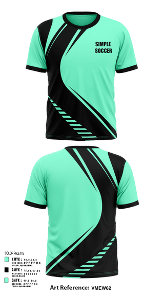 Short Sleeve Performance Shirt, Simple soccer, Men's Soccer, Teamtime, Team time, sublimation, custom sports apparel, team uniforms, spirit wear, spiritwear, sports uniforms, custom shirts, team store, custom team store, fundraiser sports, apparel fundraiser