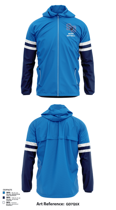 Bears 45118208 Windbreaker - 1