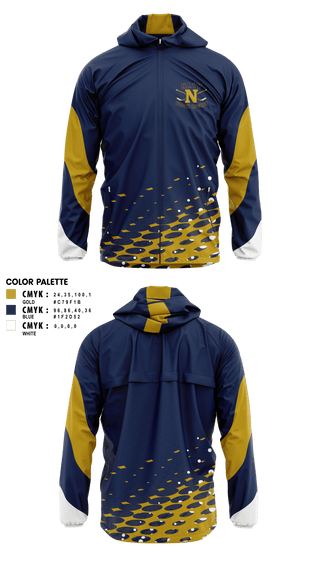 Windbreaker, Navy Youth Hockey, Ice Hockey, Teamtime, Team time, sublimation, custom sports apparel, team uniforms, spirit wear, spiritwear, sports uniforms, custom shirts, team store, custom team store, fundraiser sports, apparel fundraiser