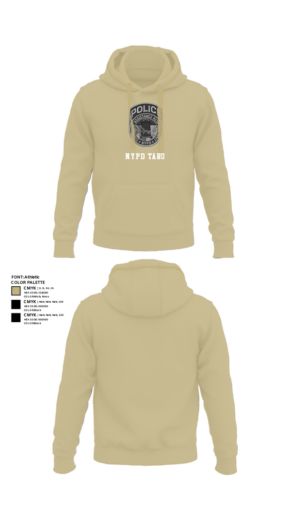Hoodie, NYPD TARU, Police, Teamtime, Team time, sublimation, custom sports apparel, team uniforms, spirit wear, spiritwear, sports uniforms, custom shirts, team store, custom team store, fundraiser sports, apparel fundraiser