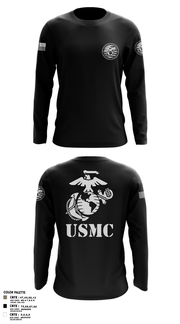Long Sleeve Performance Shirt, Marines, Marines, Teamtime, Team time, sublimation, custom sports apparel, team uniforms, spirit wear, spiritwear, sports uniforms, custom shirts, team store, custom team store, fundraiser sports, apparel fundraiser