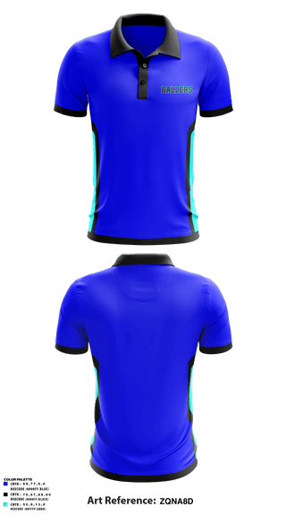 Short Sleeve Performance Polo, Ballers, Men's Basketball, Teamtime, Team time, sublimation, custom sports apparel, team uniforms, spirit wear, spiritwear, sports uniforms, custom shirts, team store, custom team store, fundraiser sports, apparel fundraiser