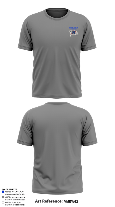 Wheatland youth football and cheer 53677637 Short Sleeve Performance Shirt - 9