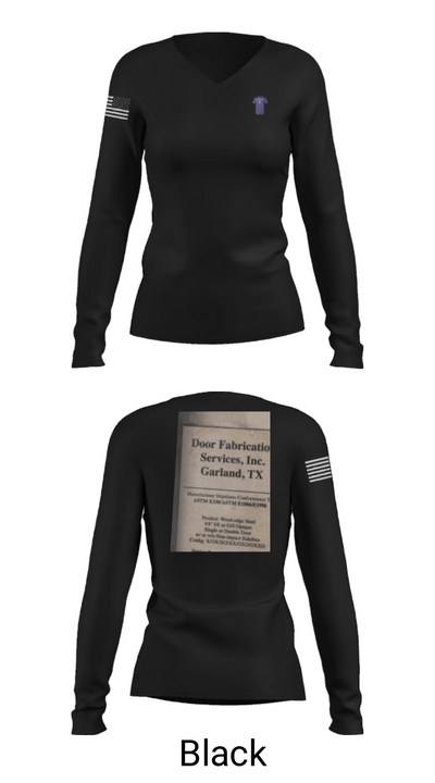 526th TFS 89868786 Women's Long Sleeve V-neck Shirt - 37