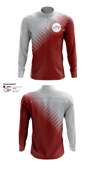 Quarter Zip Jacket, PSLHS Color Guard, , Teamtime, Team time, sublimation, custom sports apparel, team uniforms, spirit wear, spiritwear, sports uniforms, custom shirts, team store, custom team store, fundraiser sports, apparel fundraiser