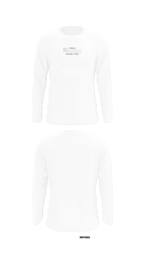 Long Sleeve Performance Shirt, Milford Jr Spartans Football and Cheer, Football, Teamtime, Team time, sublimation, custom sports apparel, team uniforms, spirit wear, spiritwear, sports uniforms, custom shirts, team store, custom team store, fundraiser sports, apparel fundraiser
