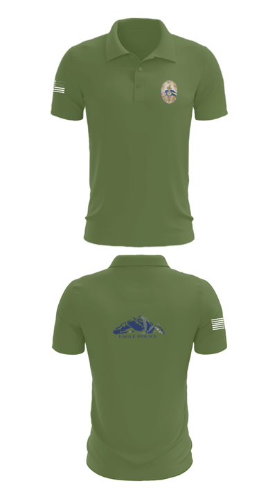 Eagle Police Department 40454733 Short Sleeve Performance Polo - 45