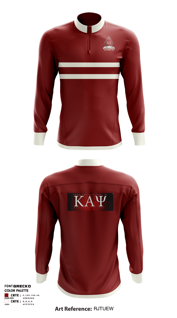 Quarter Zip Jacket, GNO, Golf, Teamtime, Team time, sublimation, custom sports apparel, team uniforms, spirit wear, spiritwear, sports uniforms, custom shirts, team store, custom team store, fundraiser sports, apparel fundraiser