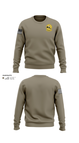 Crew Neck Sweatshirt, VFA-31 THE TOMCATTERS, Navy, Teamtime, Team time, sublimation, custom sports apparel, team uniforms, spirit wear, spiritwear, sports uniforms, custom shirts, team store, custom team store, fundraiser sports, apparel fundraiser