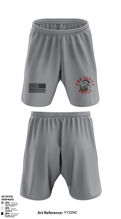 386th ECES/CEF 44039063 Athletic Shorts With Pockets - 4