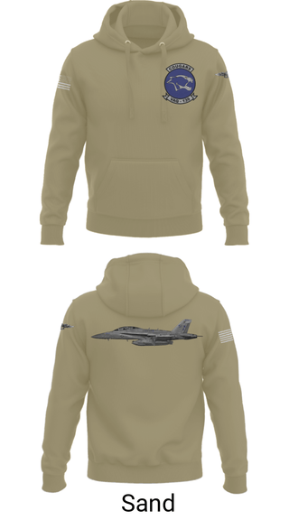 Hoodie, VAQ-139 Cougars, Navy, Teamtime, Team time, sublimation, custom sports apparel, team uniforms, spirit wear, spiritwear, sports uniforms, custom shirts, team store, custom team store, fundraiser sports, apparel fundraiser