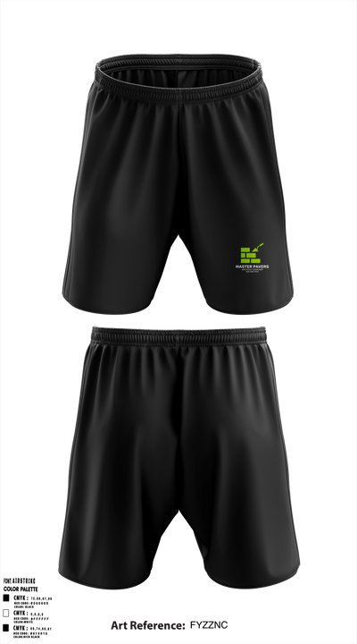 master pavers 40401217 Athletic Shorts With Pockets - 1