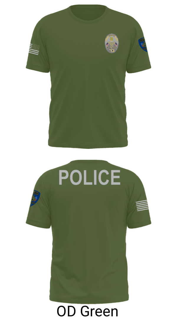 Short Sleeve Performance Shirt, Miami Police Department, Police, Teamtime, Team time, sublimation, custom sports apparel, team uniforms, spirit wear, spiritwear, sports uniforms, custom shirts, team store, custom team store, fundraiser sports, apparel fundraiser