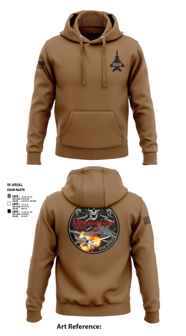 Hoodie, 332nd EMXS, Air Force, Teamtime, Team time, sublimation, custom sports apparel, team uniforms, spirit wear, spiritwear, sports uniforms, custom shirts, team store, custom team store, fundraiser sports, apparel fundraiser