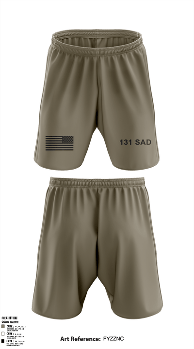 131st SAD 30923747 Athletic Shorts With Pockets - 1
