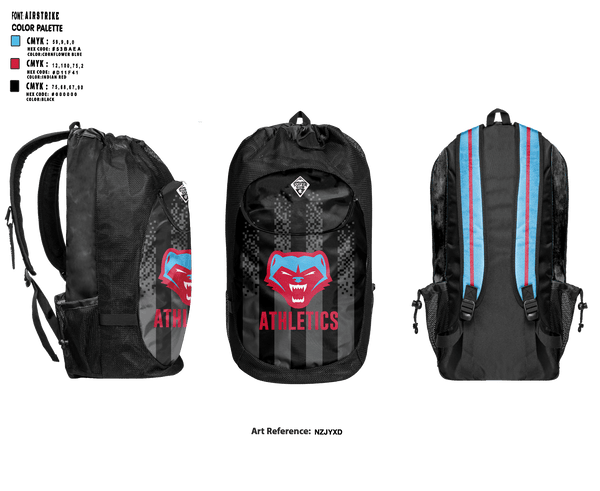 Gear Bag, Century Middle School, Spirit Store, Teamtime, Team time, sublimation, custom sports apparel, team uniforms, spirit wear, spiritwear, sports uniforms, custom shirts, team store, custom team store, fundraiser sports, apparel fundraiser