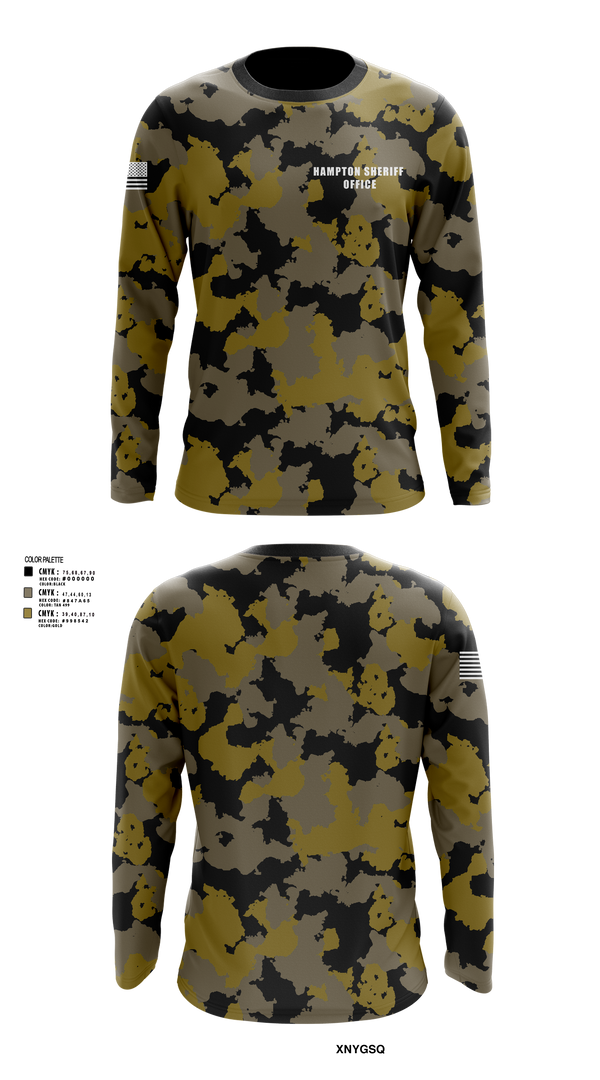Long Sleeve Performance Shirt, Hampton sheriff office, , Teamtime, Team time, sublimation, custom sports apparel, team uniforms, spirit wear, spiritwear, sports uniforms, custom shirts, team store, custom team store, fundraiser sports, apparel fundraiser