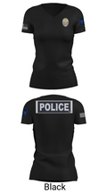 Miami Police Department 88232990 Women's Short Sleeve V-neck Shirt - 27