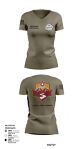 Fort Bliss DENTAC 45605501 Women's Short Sleeve V-neck Shirt - 91