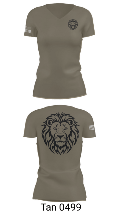 382 SRT 54292803 Women's Short Sleeve V-neck Shirt - 68