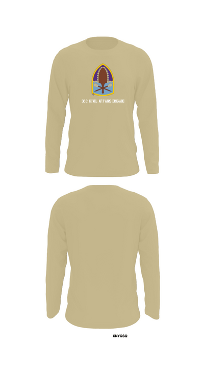 322 civil affairs brigade 15176407 Long Sleeve Performance Shirt - 92