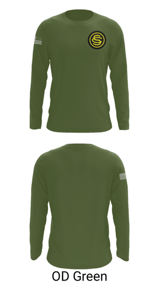 Long Sleeve Performance Shirt, OCS 117th RTI, National Guard, Teamtime, Team time, sublimation, custom sports apparel, team uniforms, spirit wear, spiritwear, sports uniforms, custom shirts, team store, custom team store, fundraiser sports, apparel fundraiser