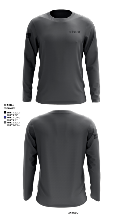México 77334867 Long Sleeve Performance Shirt - 3